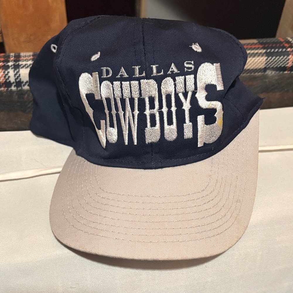 NFL Dallas Cowboys Navy and Tan Cap